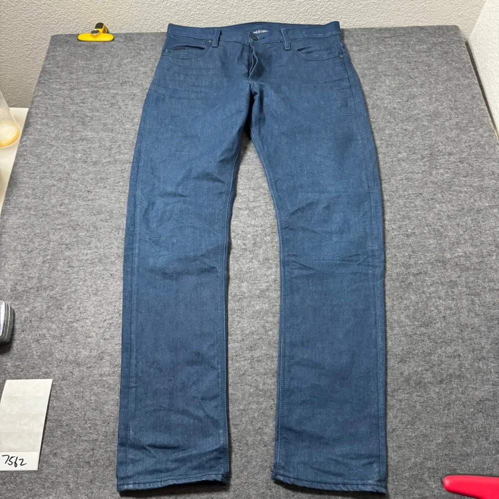 G-Star RAW Triple A Straight Jeans Blue Mens 32x32 (33x30) Streetwear Grunge